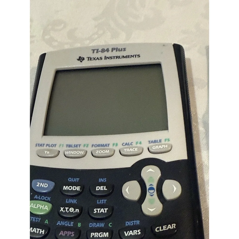 Texas Instruments TI-84 Plus CE Color Graphing Calculator - Black With Cover